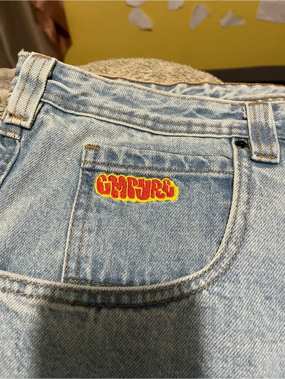 Zumiez Light Blue Relaxed Fit Men's Jeans